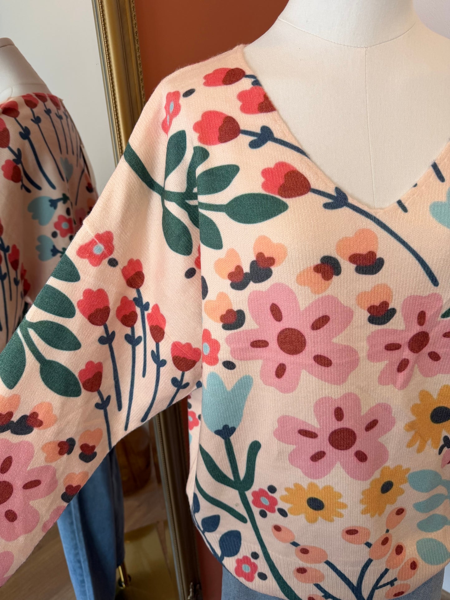 Pull fleur TU (42-48)