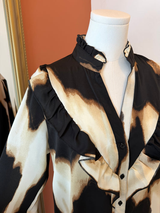 Chemise tricolore L et XL