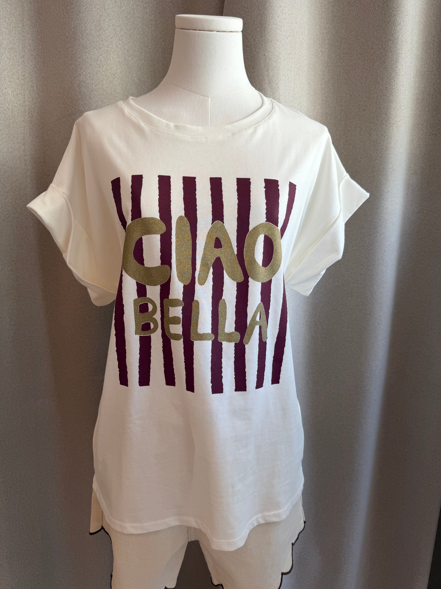T-shirt Ciao Bella