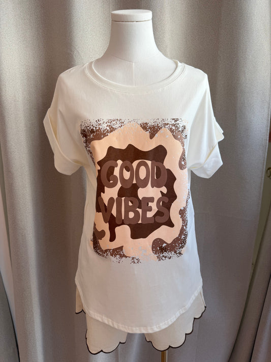 T-shirt GOOD VIBES
