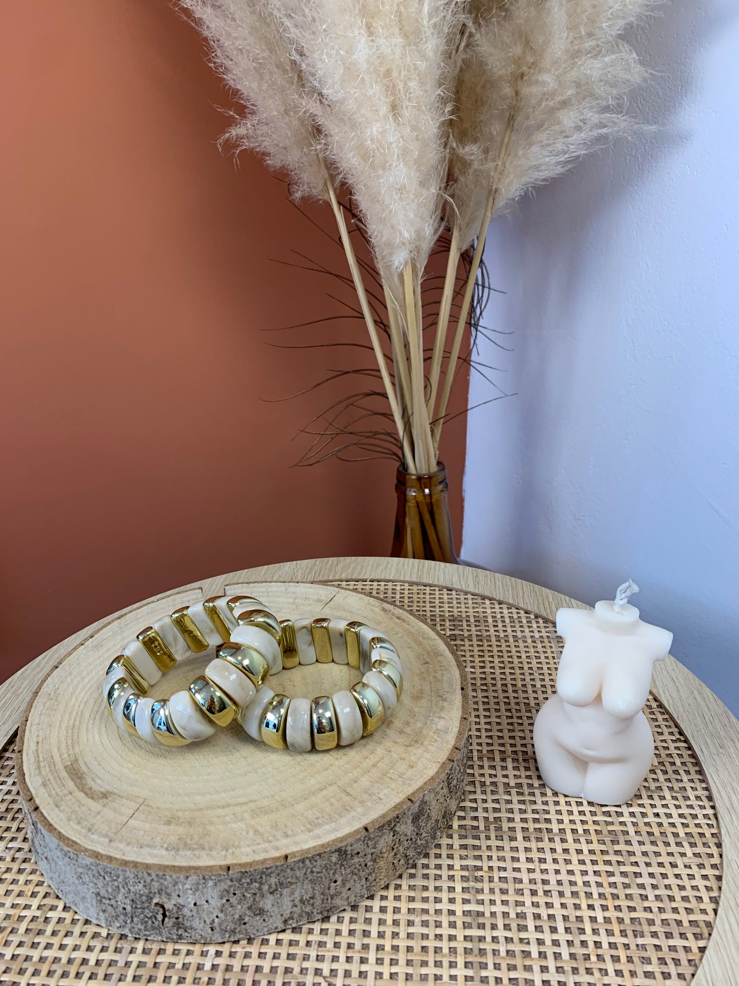 Bracelet " Duna" Beige