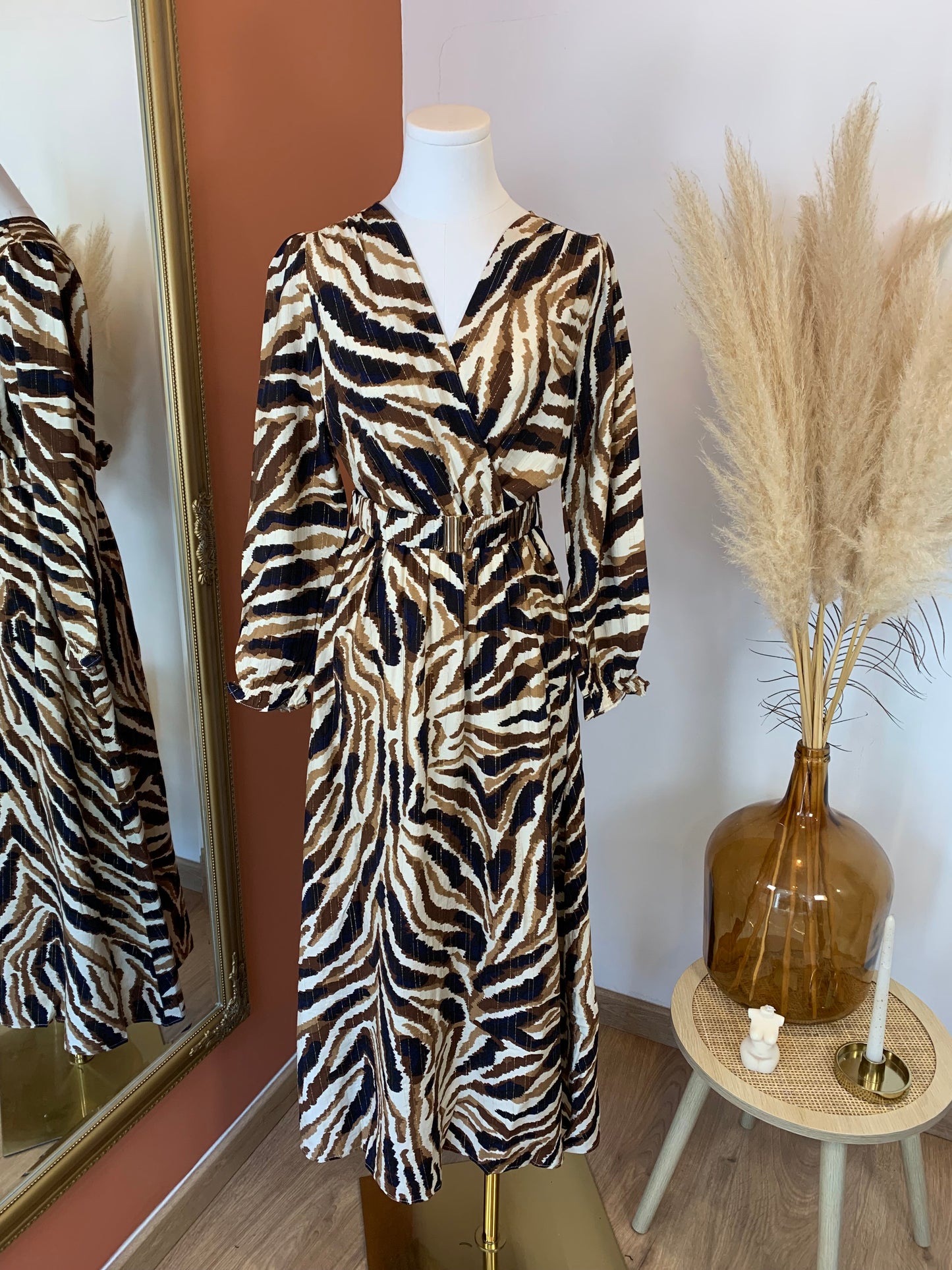 Robe longue "Flore"