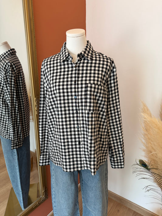 Chemise à carreaux