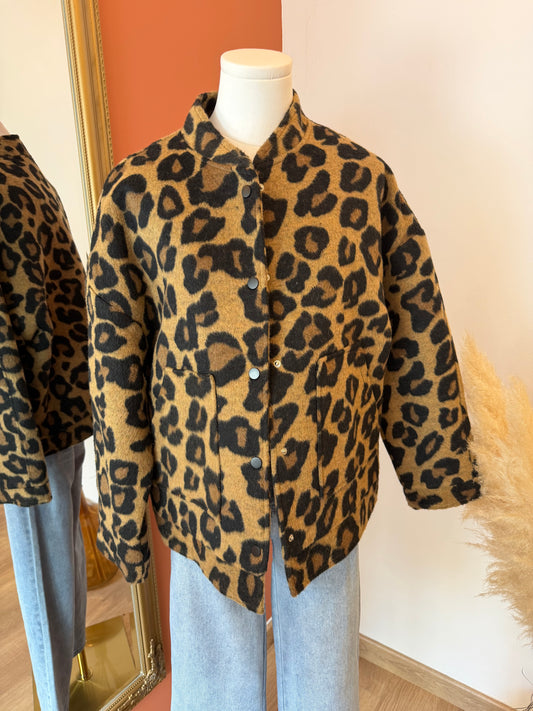 Veste léopard Taille L