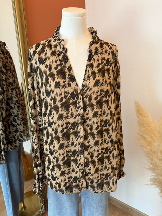 Chemise Marron 3XL et 4XL