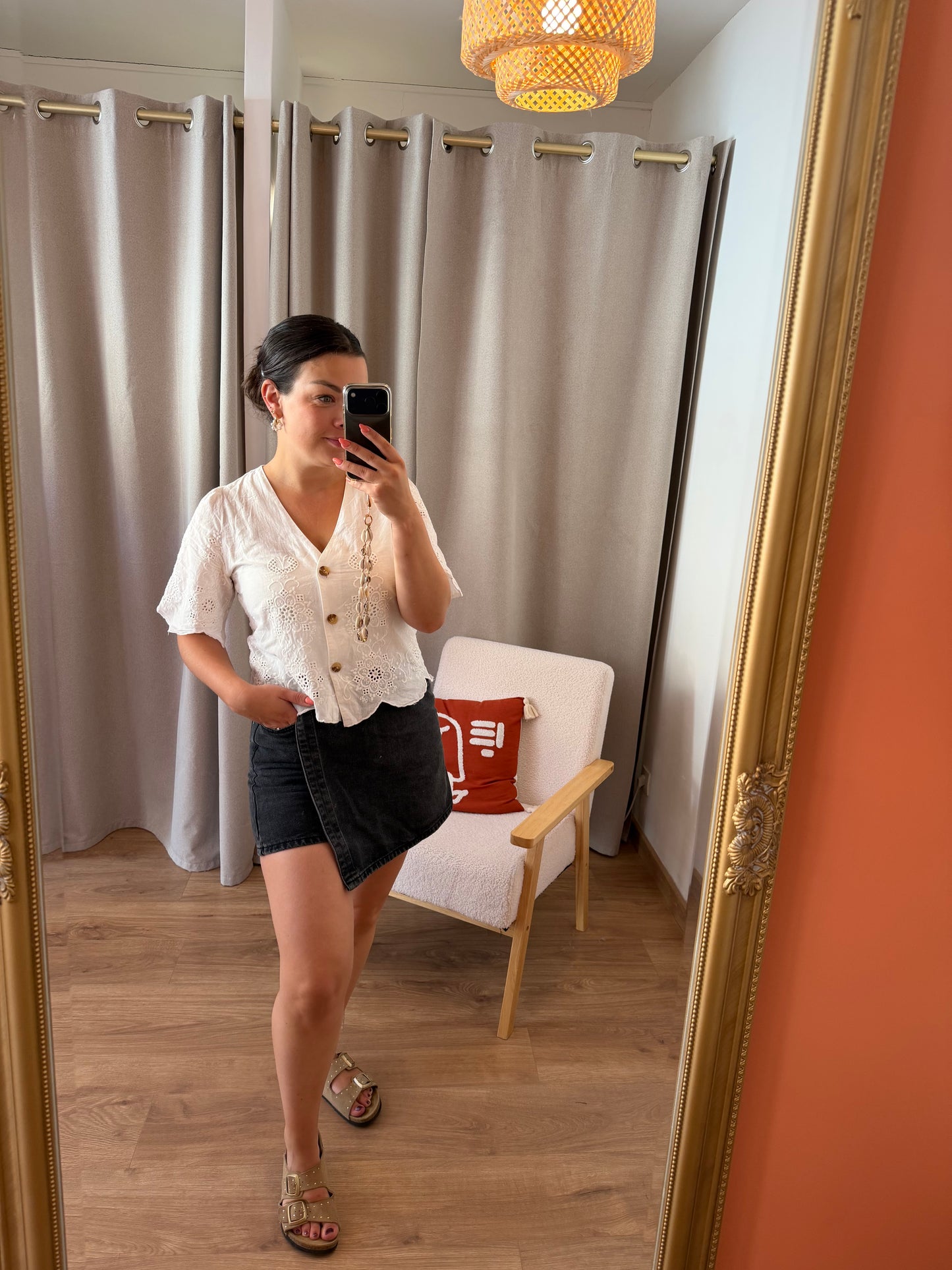 Jupe-short "Jadene"