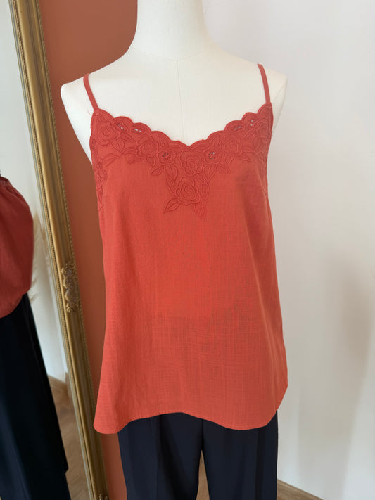Top terracotta S/M