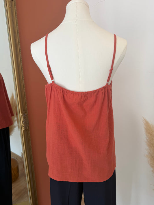 Top terracotta S/M
