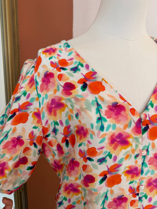 Chemise colorée S
