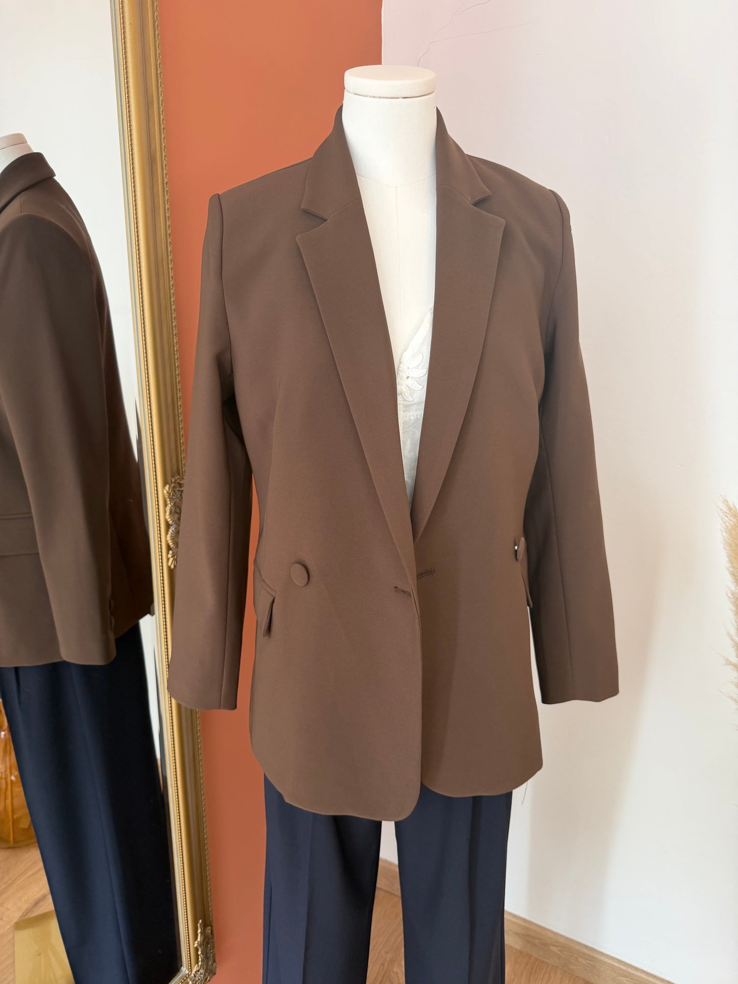Veste chocolat S
